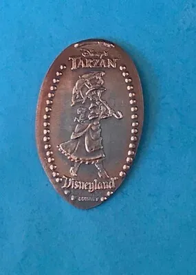 Tarzan's Jane Walking Parasol 1999 Elongated Pressed Penny Disney Retired 2003 • £2.11