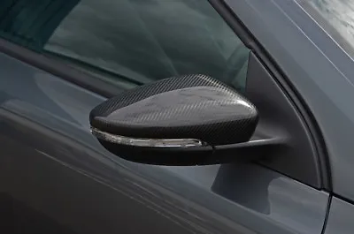 Carbon Fibre Wing Mirror Trim Set Covers To Fit Volkswagen Passat CC (2008-16) • $111.70