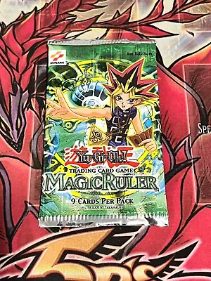 Konami YuGiOh Magic Ruler 1st Edition Booster Pack Factory Sealed Fast Ship! • $84.99