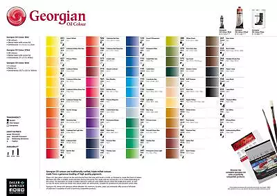 Daler Rowney Georgian Oil Colour 38ml - All Single Colours • £5.56