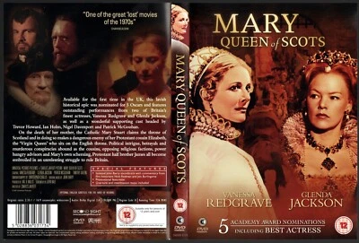 £4.99 • Buy Mary Queen Of Scots-Vanessa Redgrave, Glenda Jackson Region Free DVD (1971)