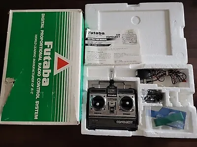 Futaba Digital Proportional Radio Control System Conquest FP-T4NL UNTESTED W Box • $15