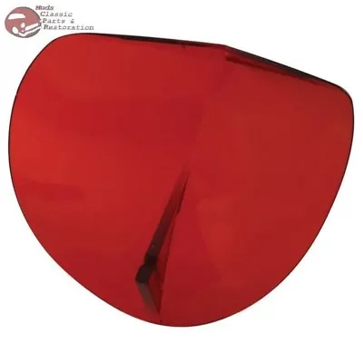 Vintage Style Bi Flector Hood Molding Accessory Wind Air Bug Deflector Red New • $22.95