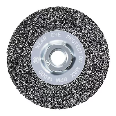 Mercer Industries 187010 - 4  X 1/2  X 5/8 -11 Crimped Wire Wheel .014 Carbo... • $9.12