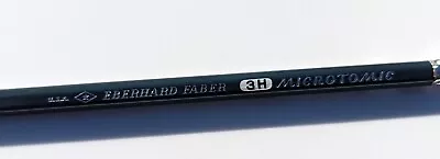 Vintage EBerhard Faber 3h Microtomic Wood Linched Pencil • $9.95