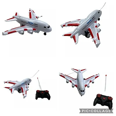 £14.45 • Buy Air Bus Remote Control Airplane Flight Aeroplane Plane Electric RC Kids Toy Gift