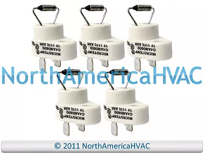 5x Trane Amer Standard Furnace Microtemp Fuse Limit Fits FUS1312 FUS01312 117C • $62.99