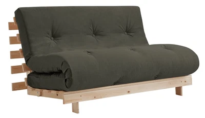 £109.99 • Buy Tosa 2 Seater Futon Sofa Bed - Grey ( FRAME ONLY )