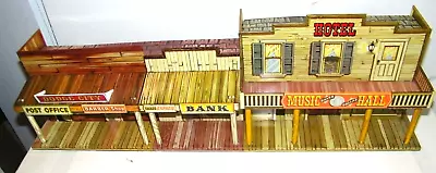 Marx ROY ROGERS Mineral City / Dodge City  Tin Western Town Cowboy Music Hall 27 • $95