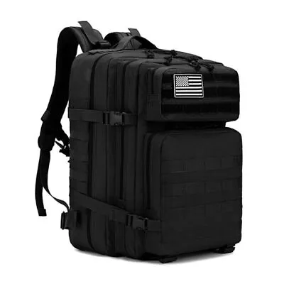 45L Military Tactical Backpack Large Army Molle Bag Rucksack 3 Day Assault Pack • $28.99