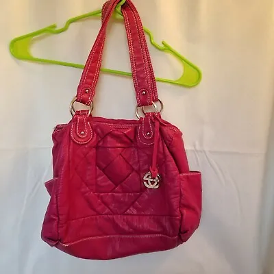 Marc Ecko Red Polyurethane Handbag 13x9 100% PCV • $8