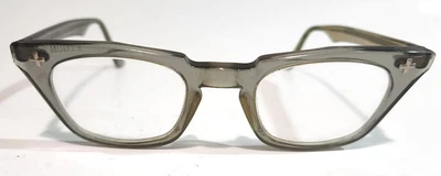 $124.95 • Buy Vintage Bausch & Lomb B&L 5 1/2 46/22 Horn Rimmed Safety Glasses