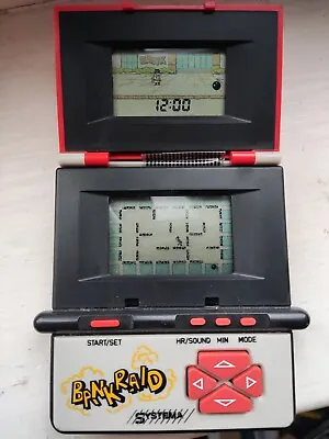 Vintage Systema Bank Raid Double Screen Electronic Handheld Game - No Sound • £17.49