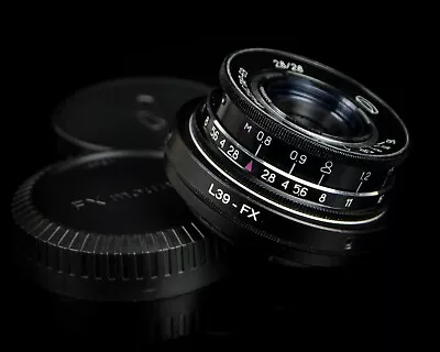 ✅  INDUSTAR- 69 Soviet Macro Lens 28 Mm F 28 Mount M39 - Fujifilm FX • $65