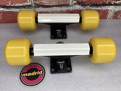 Madrid Invader 1985 OG 9” Skateboard Trucks 2.5” Back To The Future NOS Copers • $229.99