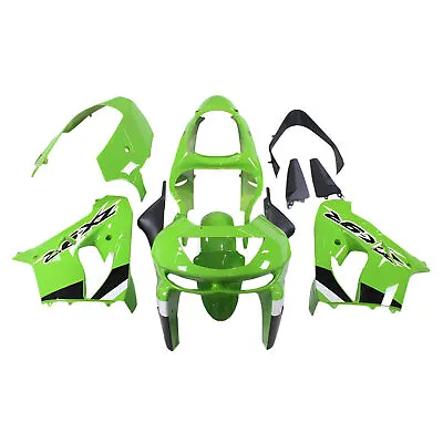 ABS Fairings For 1998 1999 Kawasaki Ninja ZX9R Green Black Plastic Bodywork Kit • $389.95