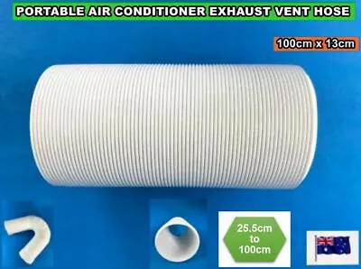 $38 • Buy Portable Air Conditioner Spare Parts Exhaust Pipe Vent Hose (100cmx13cm) 