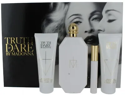 Truth Or Dare By Madonna For Women Set - EDP Spray 2.5oz + BL 2.5oz + SG 2.5oz • $215.99