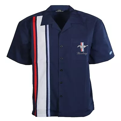 Ford Mustang Button Up Mechanic Pit Shirt • $49.95