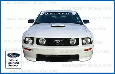 2005 - 2009 Ford Mustang Front Windshield Banner Decal Sticker Graphic GT MGT • $22.96