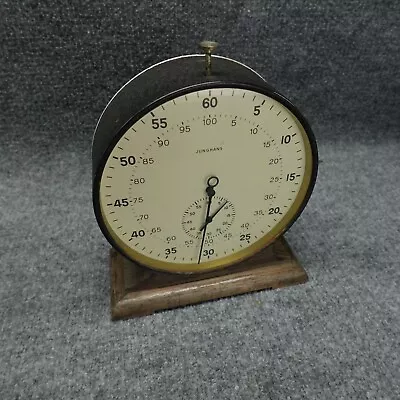 Junghans Timer Stopwatch Big Chess Clock Laboratory Watch Windup Vintage Germany • $149.84