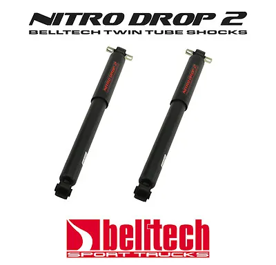 82-04 S10/Sonoma 2WD Nitro Drop 2 Rear Shocks For 0  - 3  Drop (Pair) • $108