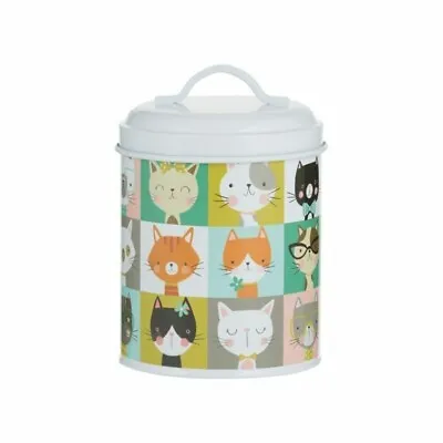 Mason Cash Pawtrait Cat Food Storage Jar Multi Colour Dog Pet • £8.99