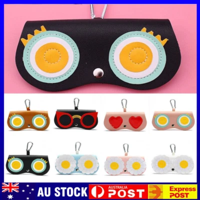 $12.99 • Buy Animal Cartoon Eyeglass Pouch, Multiple Cartoon Animal Sunglasses Double Safety