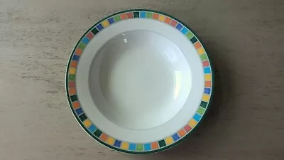 Villeroy & Boch Twist Alea Caro Rimmed Soup Bowl ORIGINAL PRODUCTION • $45