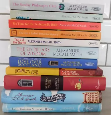 ALEXANDER McCALL SMITH - X  12 Books ( 14 Novels) • $69.99