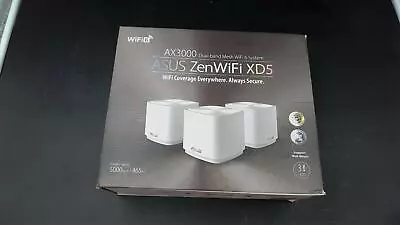 ASUS ZenWiFi AX Mini (XD5) Dual-Band Whole Home Mesh WiFi System • $149.99