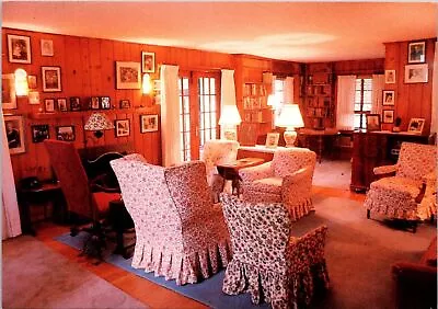 Postcard Post Card Eleanor Roosevelt Val-Kill Cottage Modest Living Room • $6.20