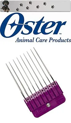 £21.82 • Buy Oster Moser Max 45 - Choice - Andis - Aesculap Stainless Steel Attachment Comb
