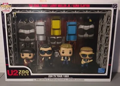 U2 Zoo TV Tour 1993 Funko Pop Moments New In Mint Box  • $32