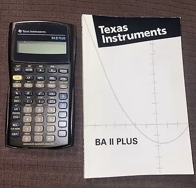 Texas Instruments BA II PLUS Advanced Business Analyst Financial Calculator • $10