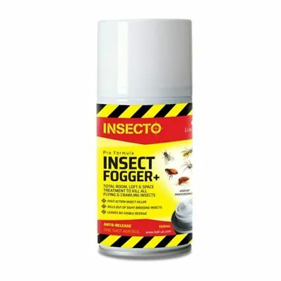 Insect Fogger PRO Killer Smoke Fumer Flea BedBug Moth Fly Cockroach Professional • £23.99