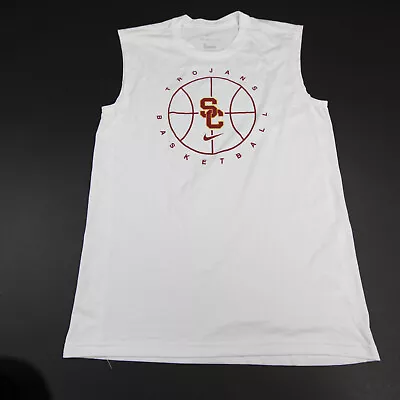 USC Trojans Nike Dri-Fit Sleeveless Shirt Men's White New • $23.99