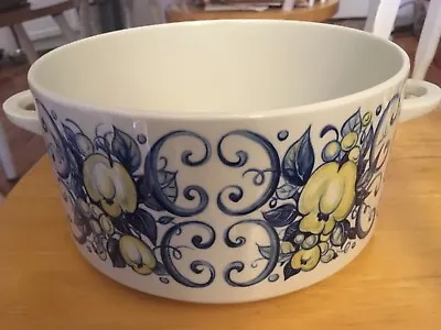 Villeroy And Boch Porcelain Cadiz Large Serving Bowl With Handles 8” Luxembourg  • $60