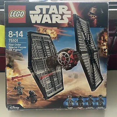 LEGO Star Wars: First Order Special Forces TIE Fighter (75101) • $75