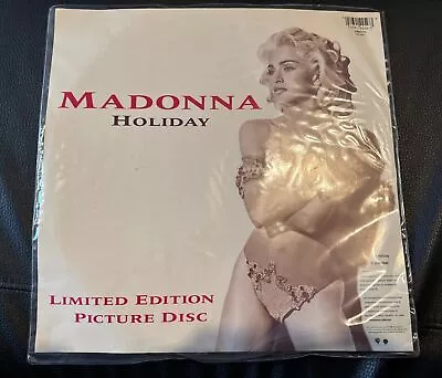 Madonna Holiday 12  Limited Edition Picture Disc 1991 • £19.99