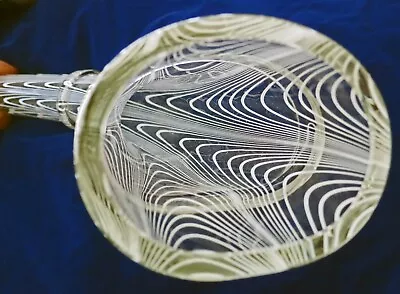 *BEAUTIFUL 19th C Nailsea Glass BUGLE Large Cornucopia  UNIQUE Antique • £65