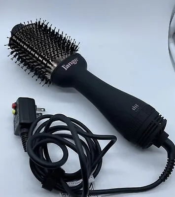 L’ange 2 In 1 Volumizing Brush Hair Dryer AB313 3” Black Lange EUC Rose Gold • $37.77
