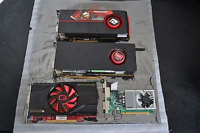 Amd Hd 6670 1gb Nvidia Gtx 460 Gainward 2gb Gt705 Job Lot Spares Repairs 1 • £60