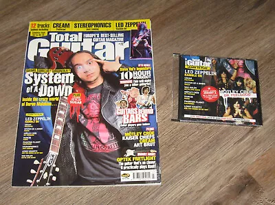 Total Guitar 2005 Magazine Daron Malakian STEVE VAI Courtney Love MICK MARS • $10.97