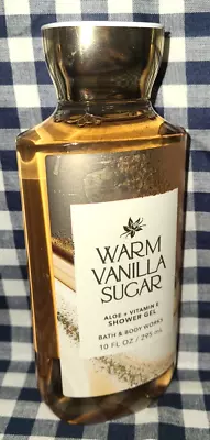 ALL NEW Warm Vanilla Sugar Shower Gel 10 Oz Bath & Body Works • $18