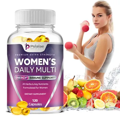 Women's Daily Multi - Multivitamin & Multimineral Supplement Immune Support • £8.94