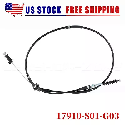 17910-S01-G03 Throttle Cable Wire Pedel For Honda Civic 96-00 CX DX D16Y8 K-Swap • $24.69