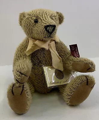 Bartholomew Brown Russ Stuffed Teddy Bear Jointed 100% Mohair Collection 10  • $30.25