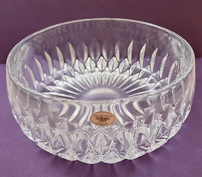 VTG Gorham Althea Full Lead Cut Glass Crystal 8  Bowl C164 Germany NOB • $25