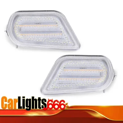 Fit For 98-02 Pontiac Firebird Trans Am LED Front Corner Turn Signal Lights Lamp • $31.22